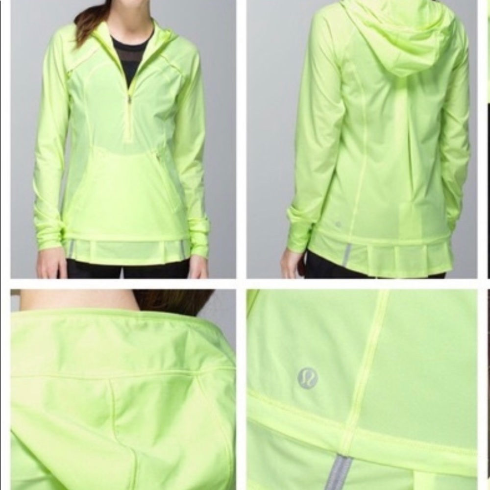 Lululemon light mint spot jacket